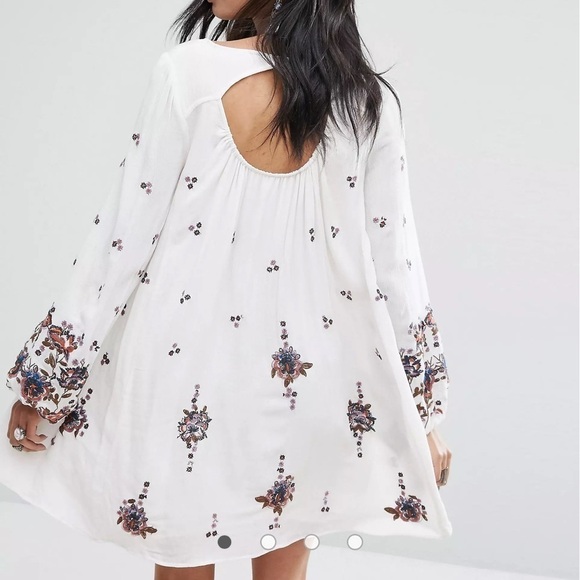 Free People Oxford Embroidery mini dress - Picture 3 of 8